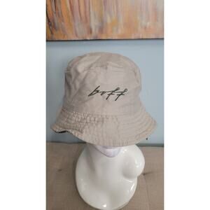 BOFF Reversible Bucket Hat M/L NWT – Streetwear Y2K 2000s Style Khaki & Green...